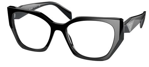 prada prada pr 18w black 54/17/145 women eyewear frame|Prada PR 18WV Eyeglasses .